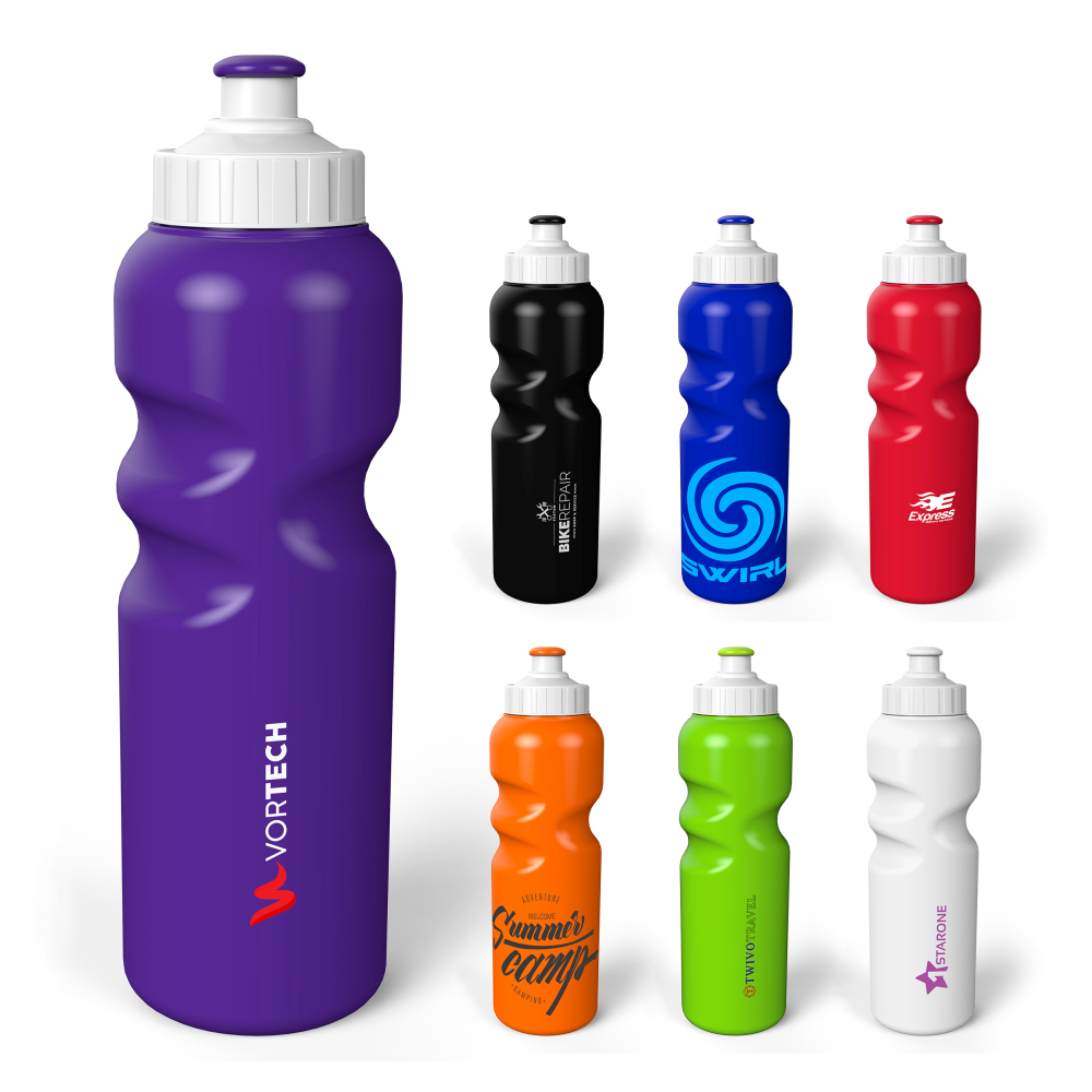 Riviera Plastic Brandable Water Bottle