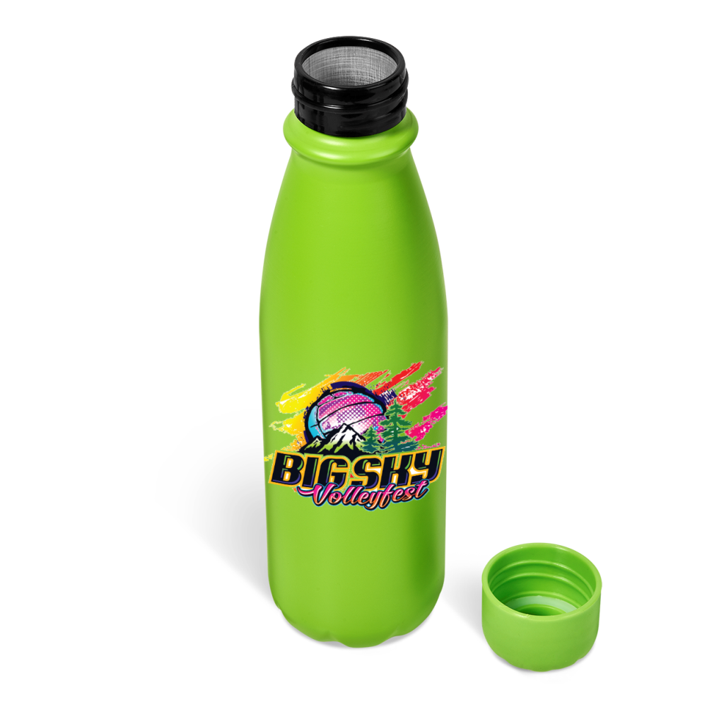 Nevaeh Tapered Aluminium Brandable Water Bottle