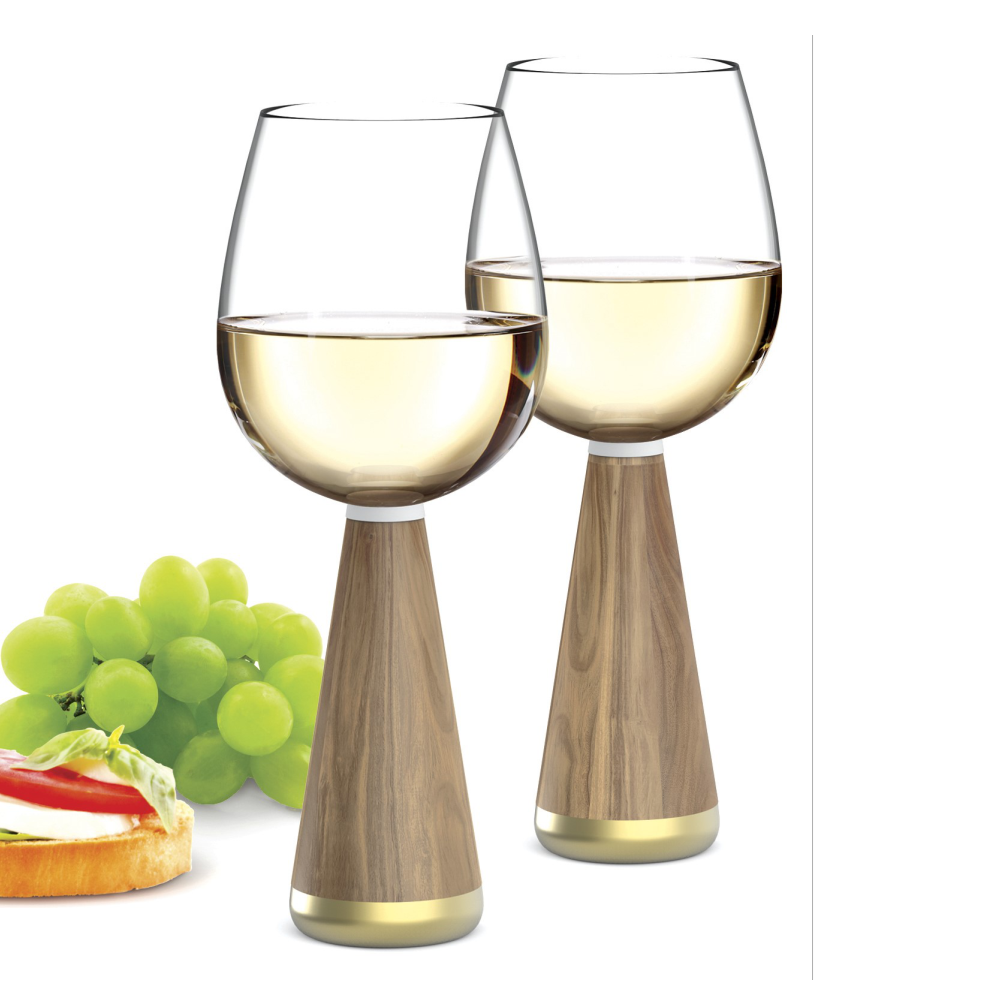Andy Cartwright Afrique Brandable Wine Glass Set in Glass