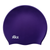 Kikx Big Hair Plain Medium Dark Purple Matte Silicone Swim Cap