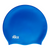 Kikx Big Hair Plain Medium SH71 Ocean Blue Matte Silicone Swim Cap