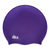 Kikx Big Hair Plain Medium SH73 Royal Purple Matt Silicone Swim Cap