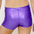 Kikx Gymnastics Hot Pants in Mystique Lavender and Purple