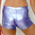 Kikx Gymnastics Hot Pants in Mystique Lilac and Baby Blue