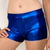 Kikx Gymnastics Hot Pants in Mystique Navy and Royal Blue