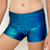Kikx Gymnastics Hot Pants in Mystique Pacific Blue and Kelly