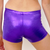 Kikx Gymnastics Hot Pants in Mystique Purple and Purple