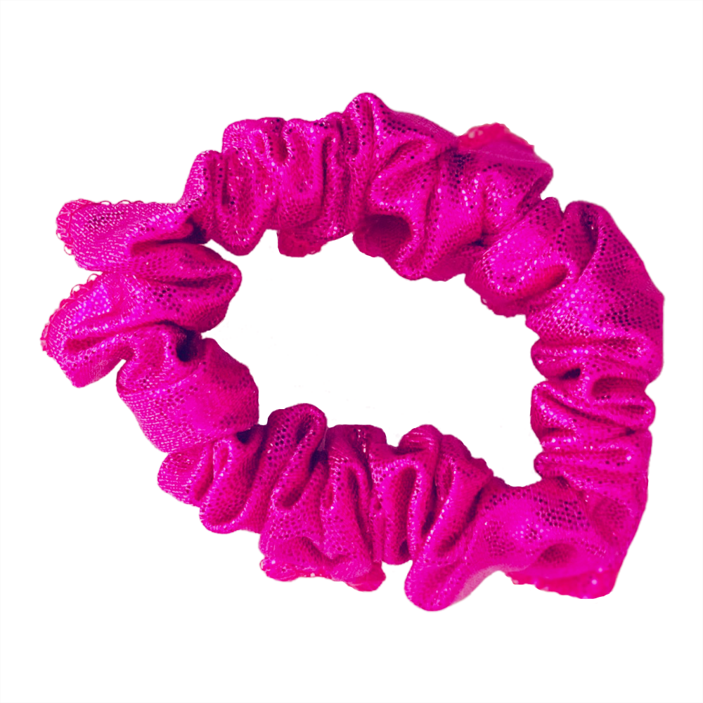 Kikx Mystique Gymnastics Hair Scrunchy in Berry and Fuchsia