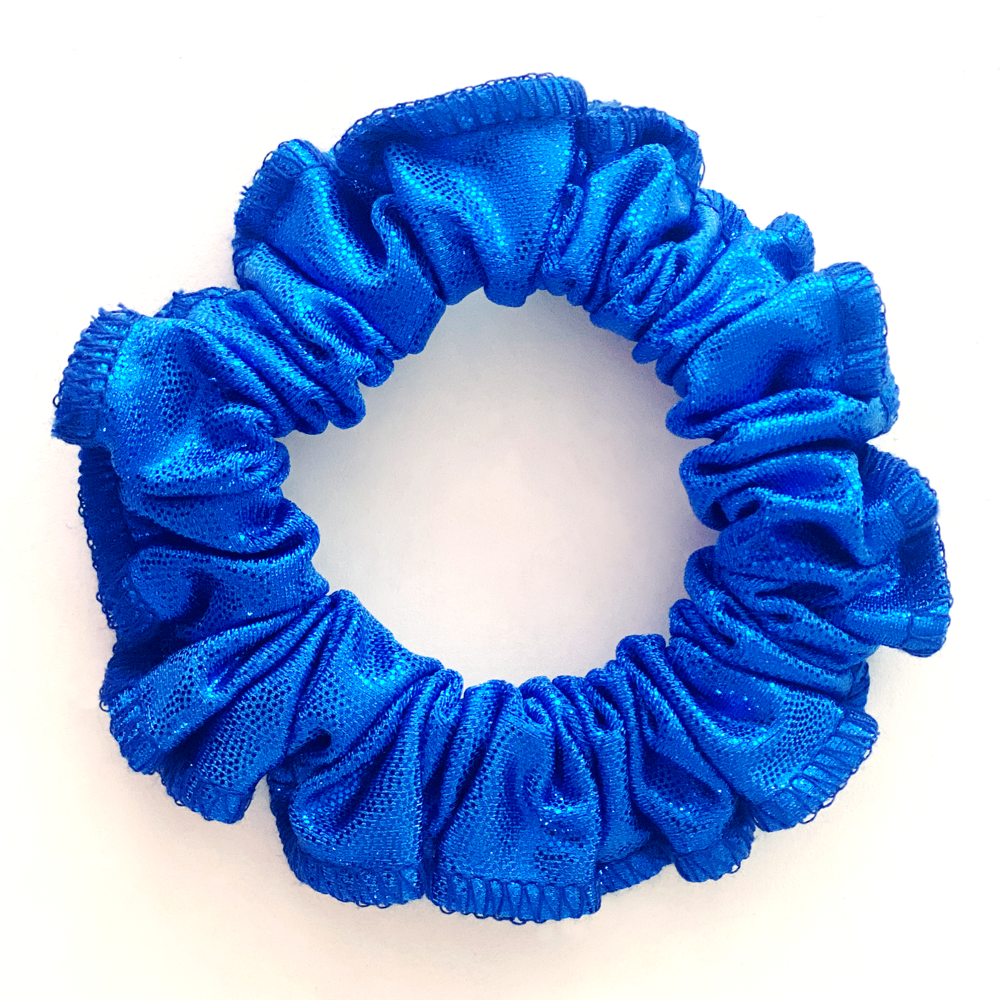 Kikx Mystique Gymnastics Hair Scrunchy in Electric Blue