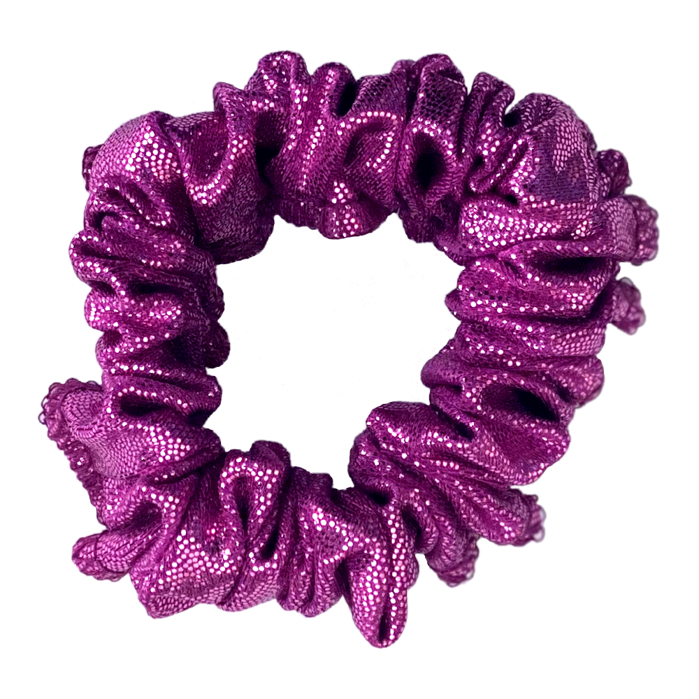 Kikx Mystique Gymnastics Hair Scrunchy in Magenta and Dark Pink