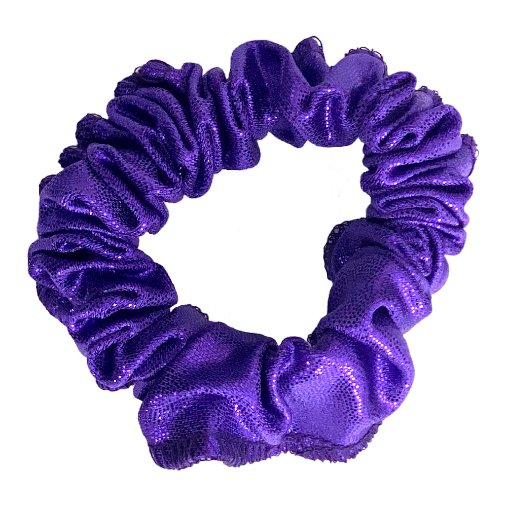 Kikx Mystique Gymnastics Hair Scrunchy in Purple and Purple