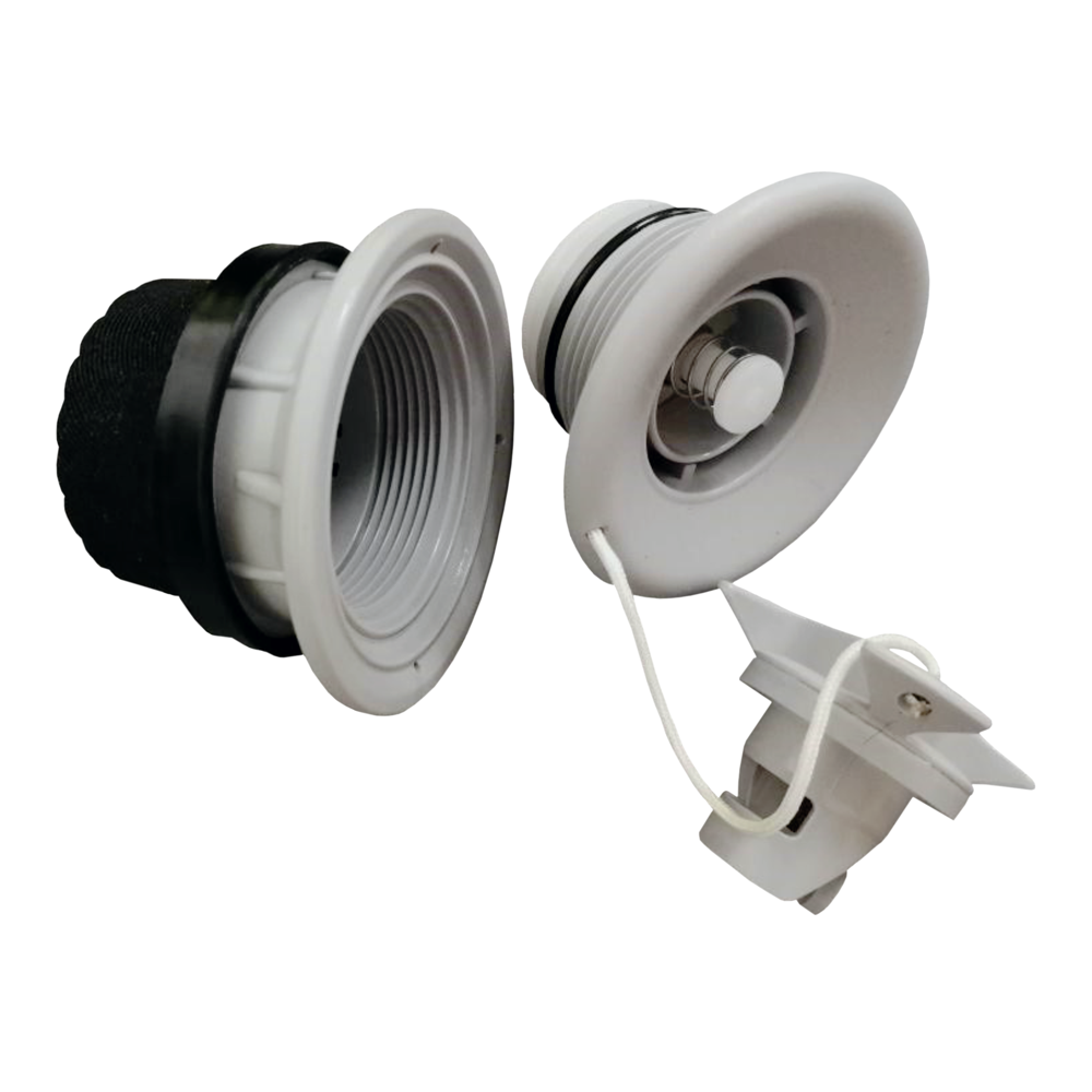 Kikx AirTrack Cushioned Training Board with Dark Blue Sides and Stripes in Light Grey Size 3m x 1m x 10cm