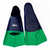 Kikx Short Training Fin with 2 Tone in Dark Green Front and Dark Navy Back